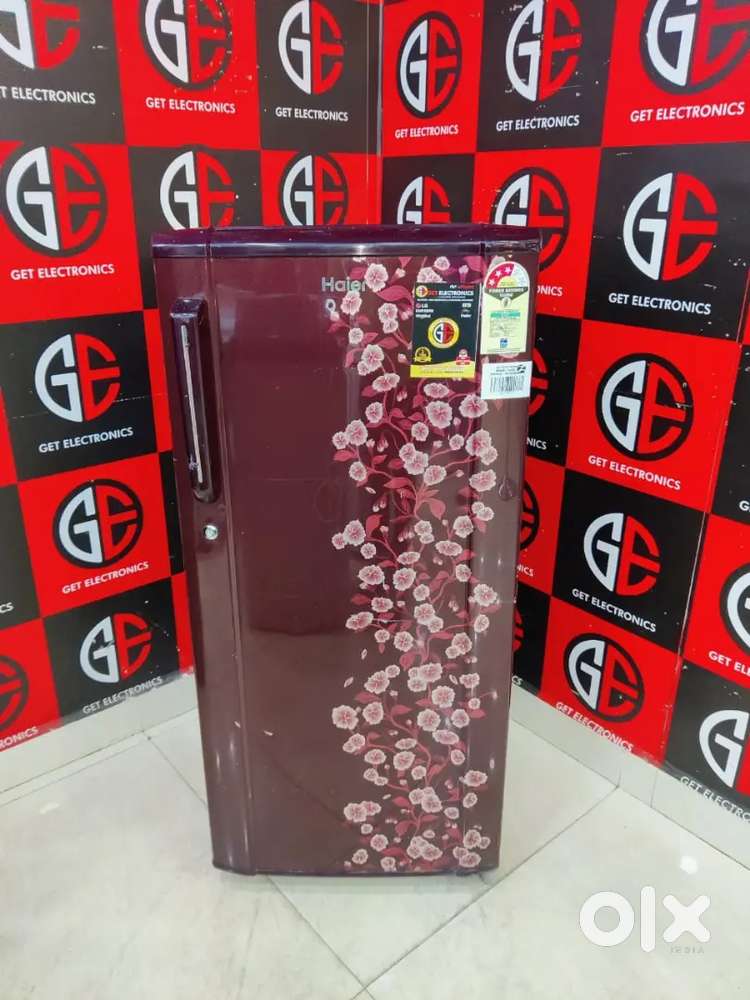Id.121Haier 190ltrs flower model single door refrigerator with warrant