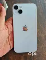 I Phone 13 white with bill box available,Very less used.