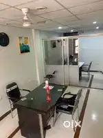 On road full furnished two bhk for office