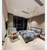 Aluva town fully furnished A/c flat for rent 25000monthly