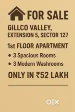 fully furnished only in 52 lakh