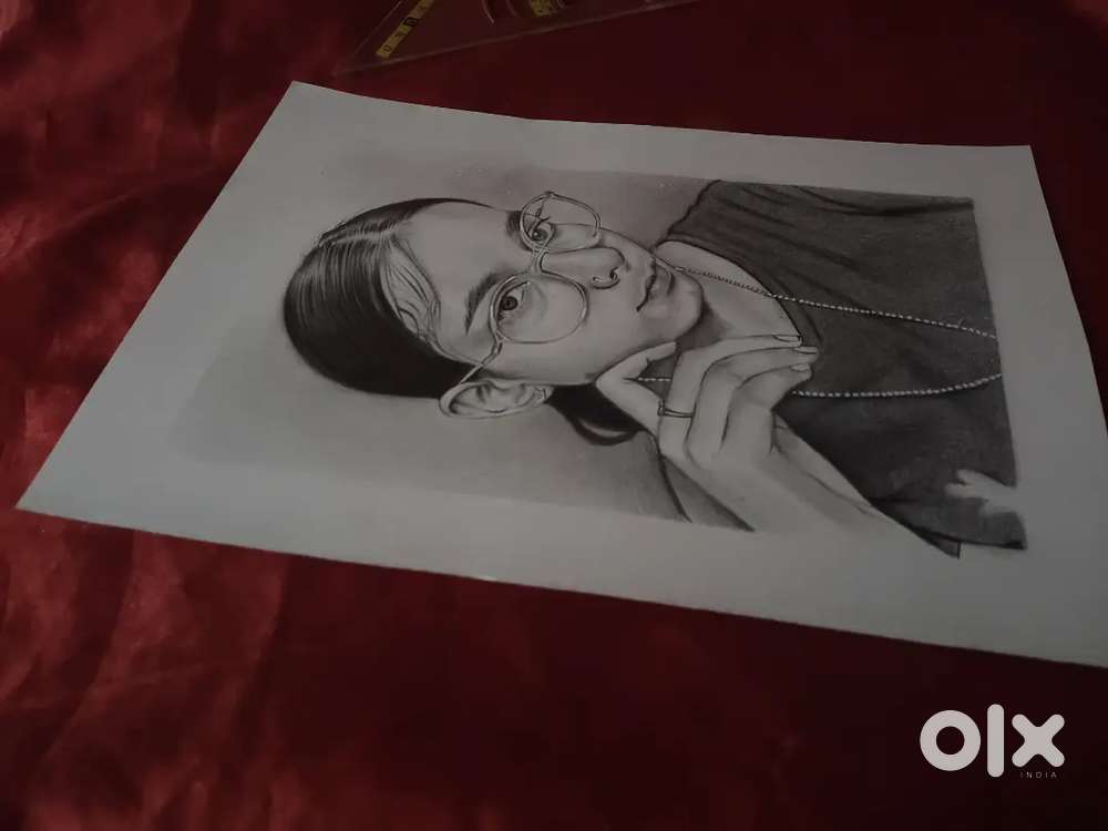 Handmade sketches and paingings