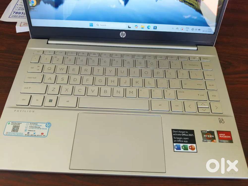 HP LAPTOP 8 GB , 512 SSD