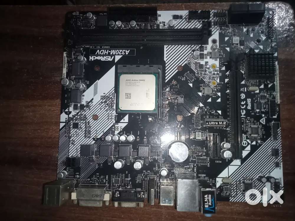 AMD athalon 3000g , 8gb ram ddr4 256gb nvme a320m motherboard