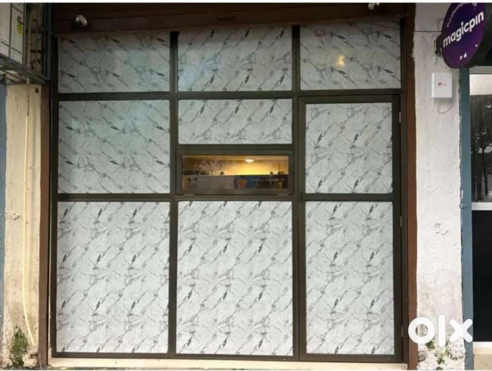 Semi furnished with water connection shop for rent