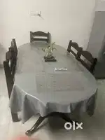 Royal 6 seater Dining table with cushion chairs