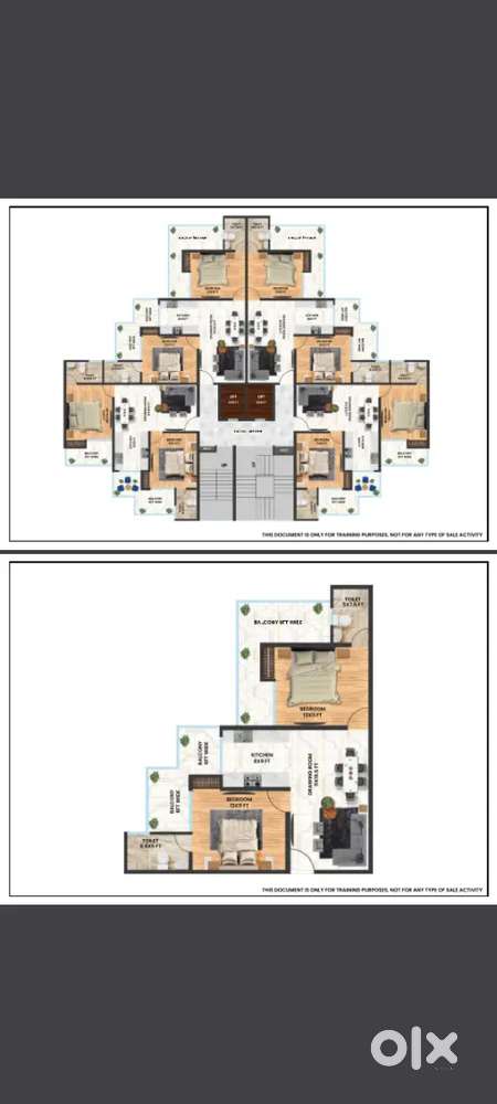 2 BHK semi furnished flats near Chandigarh University best investment