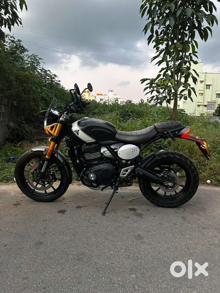 SCRAMBLER 400 X - MATT KHAKI GREEN