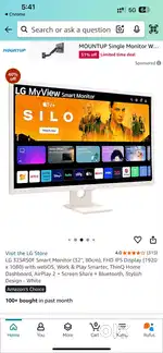 LG SMART MONITOR 32 inch