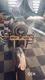 Bullet Electra with Alloywheel well maintained Silver colour