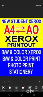Xerox, print and computer work