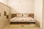Designer Bed , Hardwood Wardrobe ,Memory Foam Mattress ,Curtains