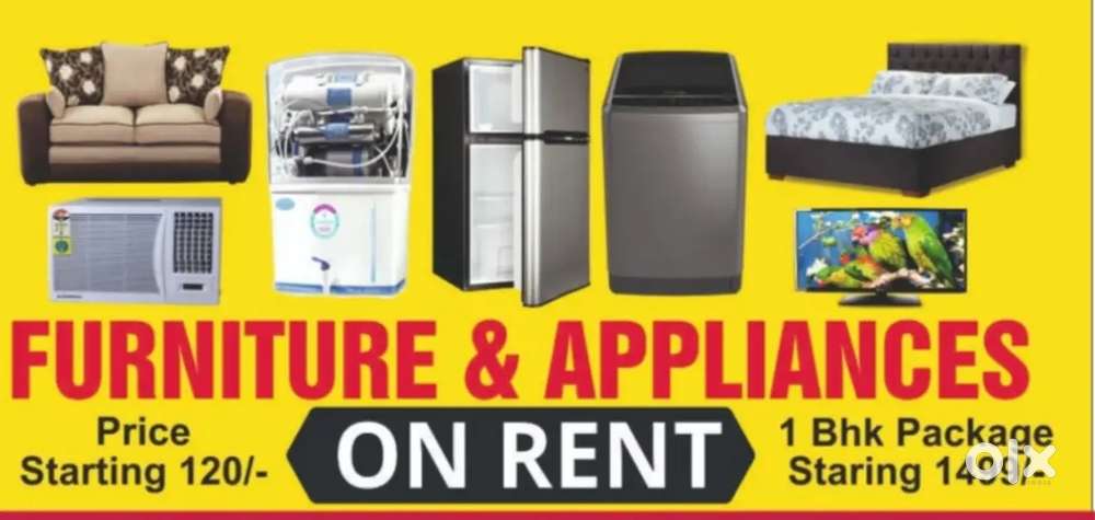 Furniture appliances on RENT