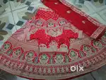 Stunning Red Bridal Lehenga – Rajwadi Design (Art Silk)