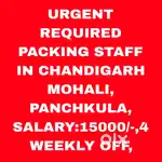 Packing Job Sector 37,Chandigarh