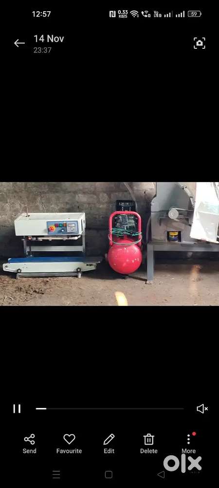 Automatic Masala grinding and packing machine