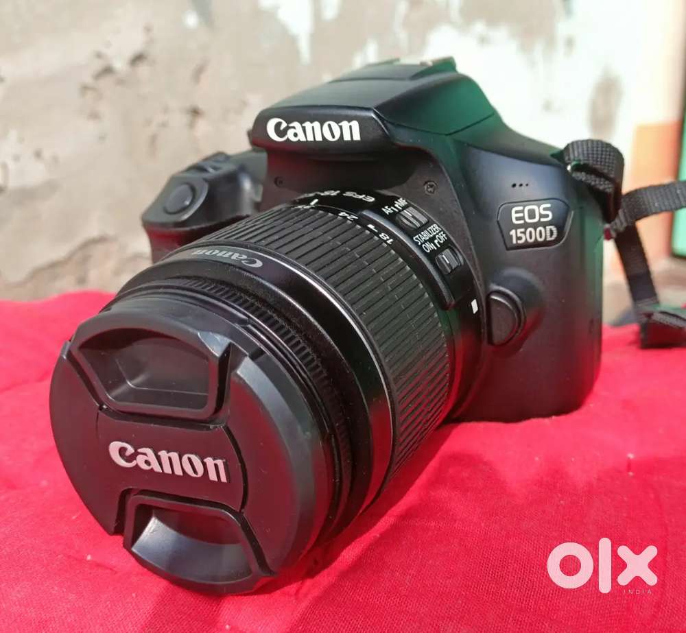 Canon EOS 1500D DSLR camera with Lens ( fresh condition)