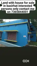 Land with house to be sold