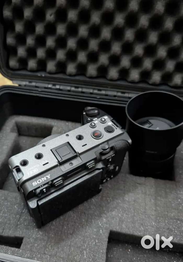 Sony FX30 & 50mm OSS Cinema Line Camera & Sony Lens