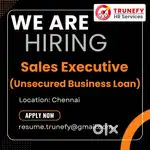 Immediate Joining - Field sales executive ( Unsecure loan / Business L