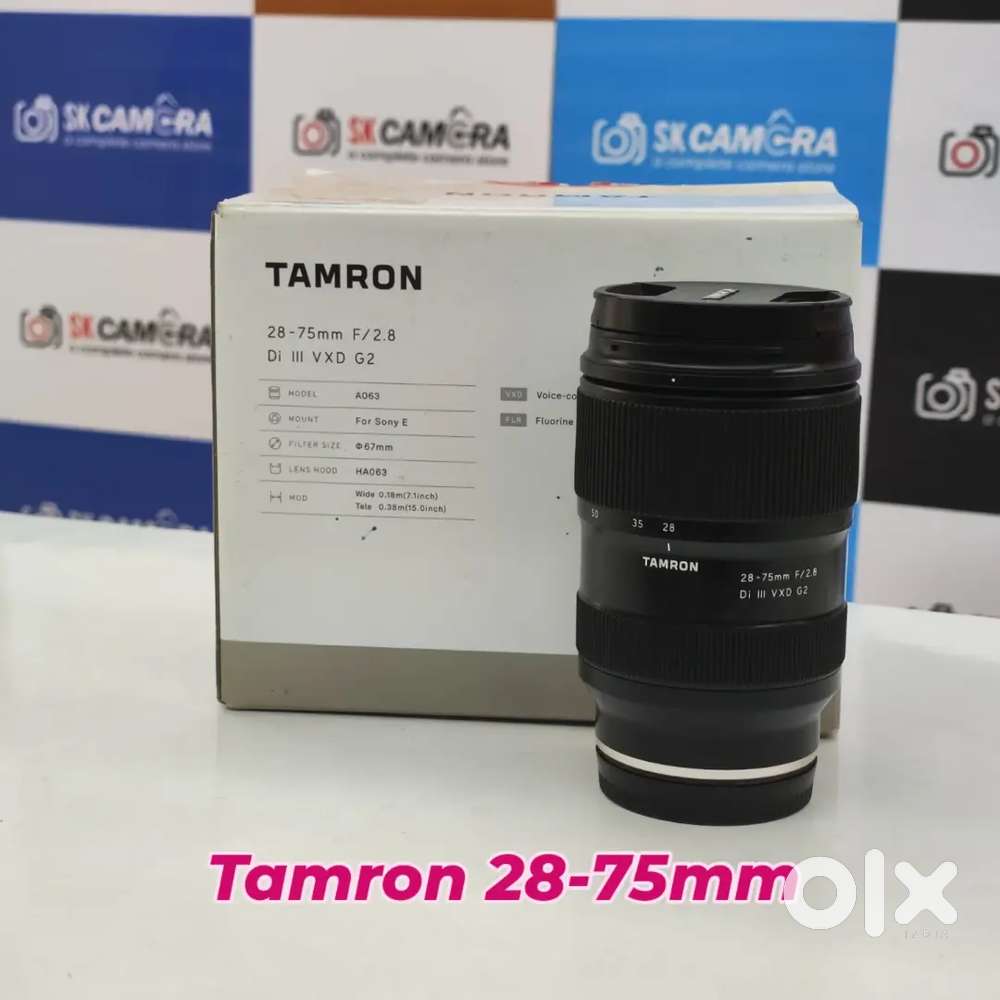Tamron 28-75mm f/2.8 Di III VXD G2 Standard Lens for Sony Mirrorless