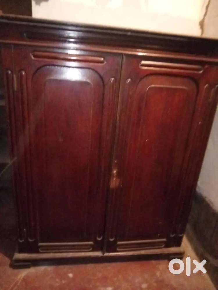 Two teak wooden almirah