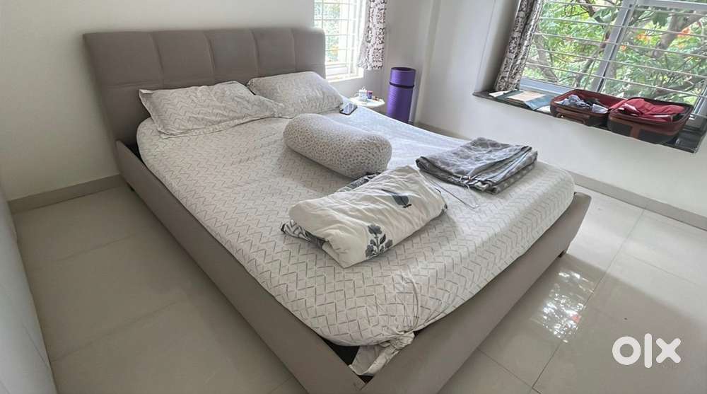 Bed and Cotton Mattress for Sale