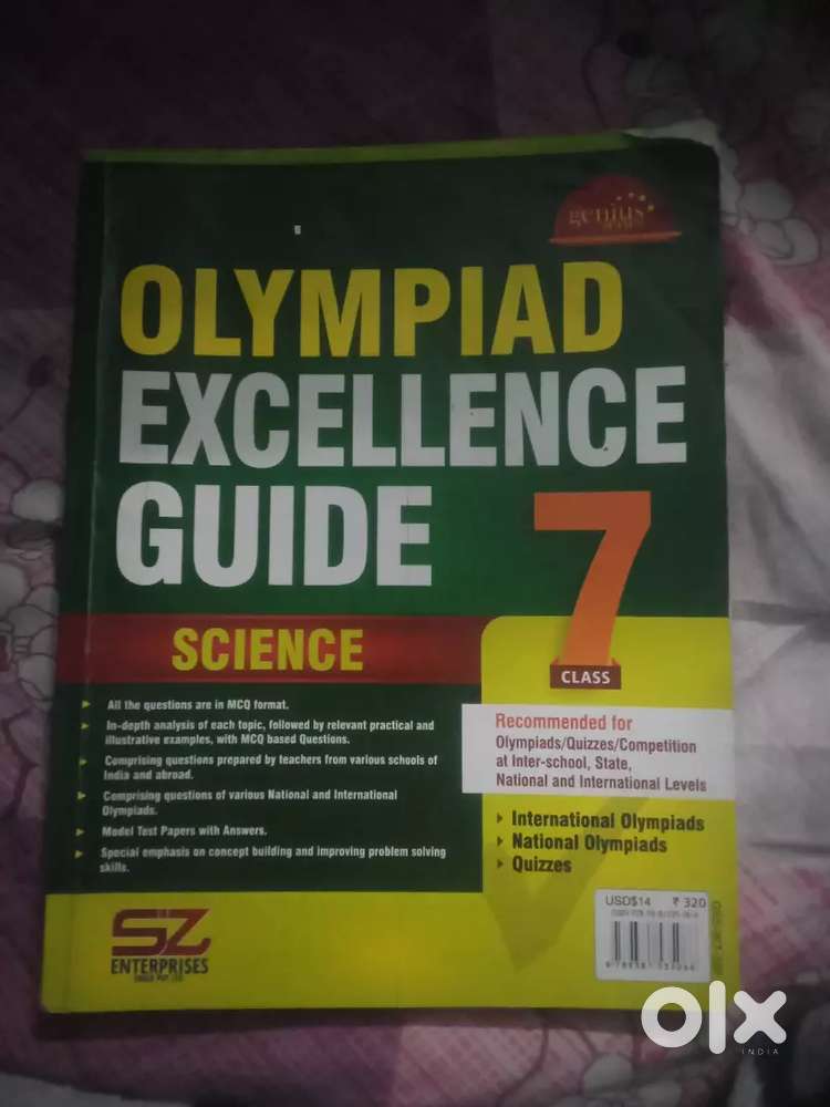 SilverZone Olympiad Guide SCIENCE Class 7 Used (good condition)