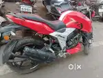 Apachi RTR 160 red colour