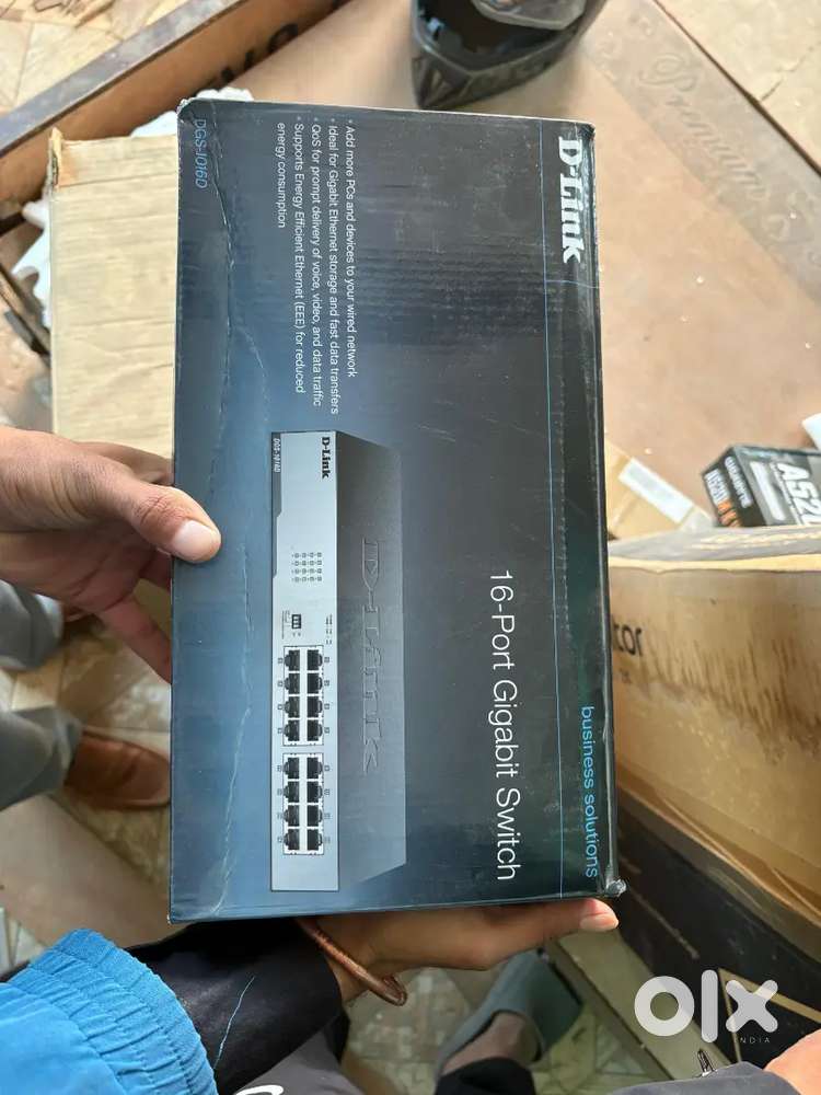 D Link 16 port gigabit switch