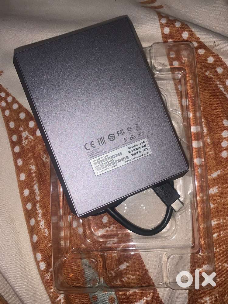 LaCie 2TB USB-C External Hard drive -perfect point