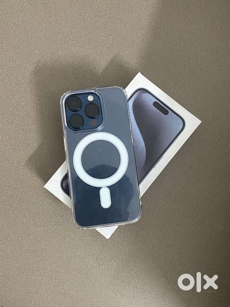 Iphone 15 pro Titanium Blue