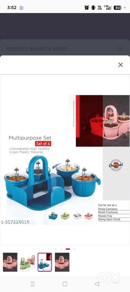 It's a sweet and mouth freshener holder