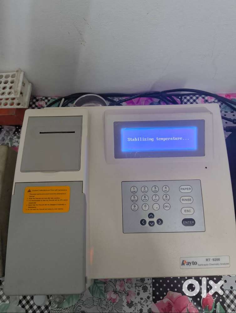 Rayto RT-9200 Semi Auto Chemistry Analyzer – Perfect Working Condition