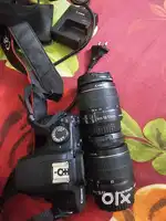 Canon 1200d dslr camera with 2 18-55mm lens