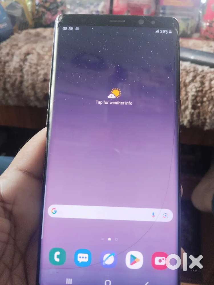 Note8 only glass break