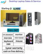 SSD - 256GB  Inbuild Speaker  1 - Year Replacement Warranty