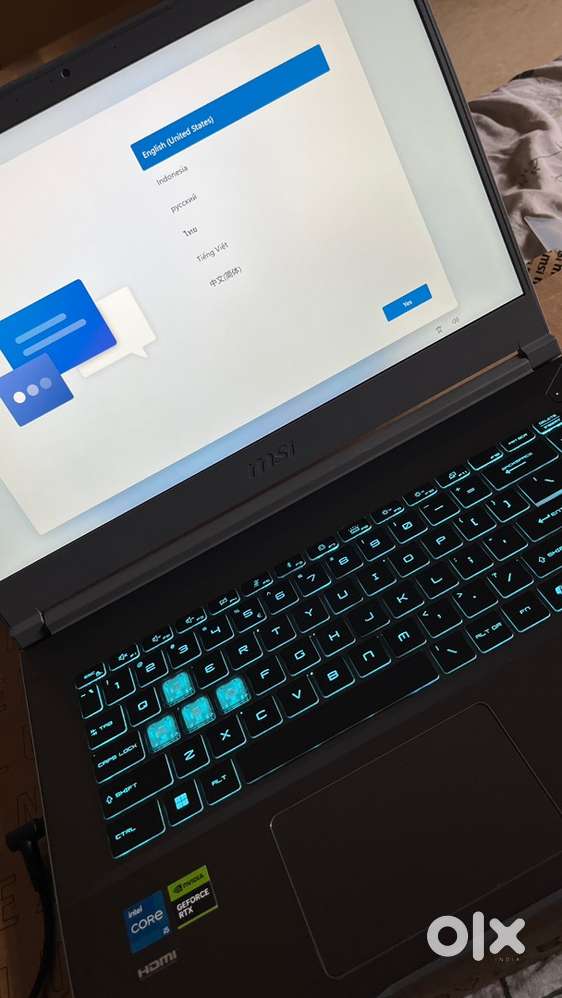 5 Months Old - Brand New MSI Laptop for Sale