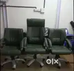 Office Chair 3 Chair Set One Boss Chair and Two Visitor Chair