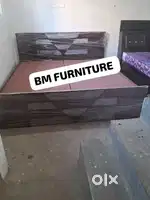 Brand new king size without storage wooden bed in wholesale price Cod