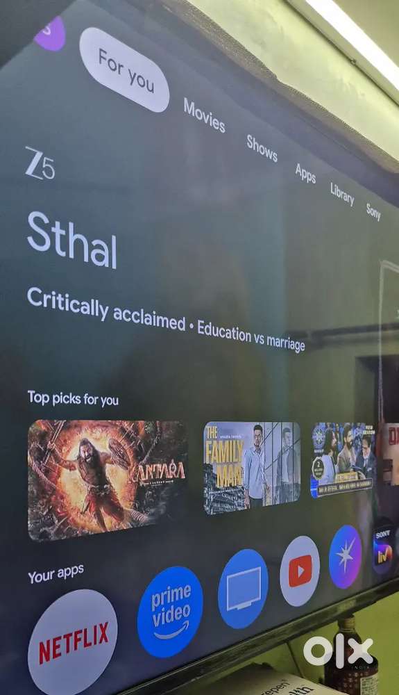 Sony 43inch - 4k HDR, Google Smart TV