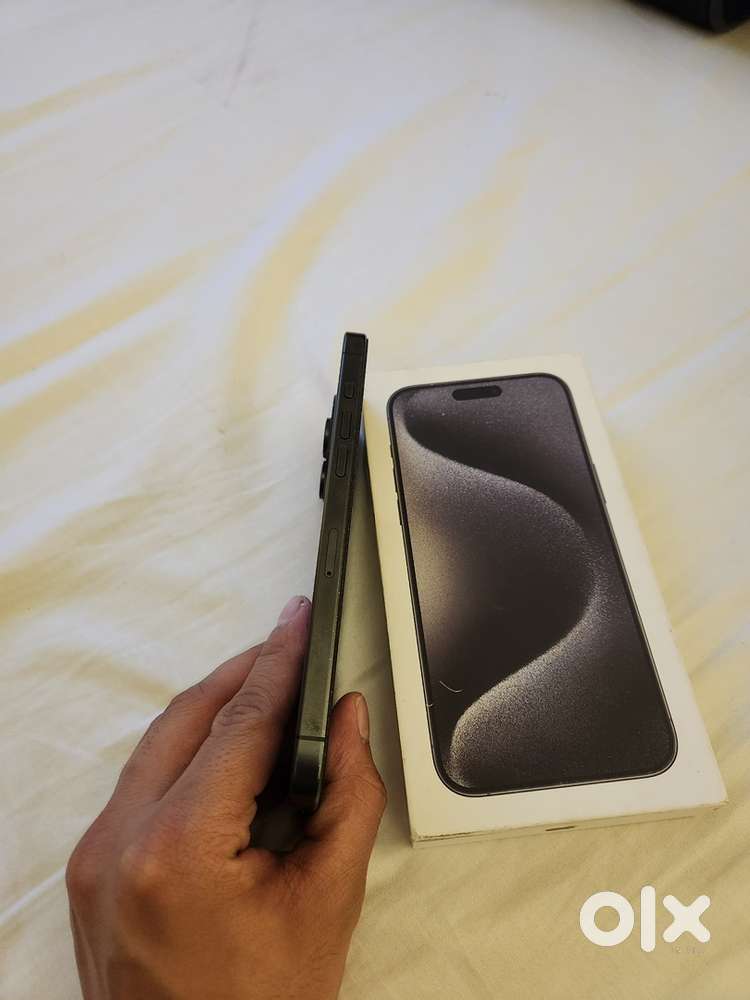 Iphone 15 Pro Max- Mint condition  With Box and Cable  Black colour