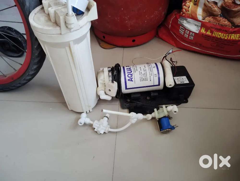 RO Accessories(Motor,FR,Filter box etc All show in image)