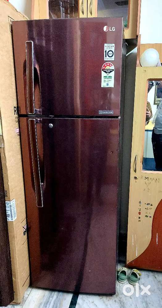 LG double door fridge 308 liters New condition