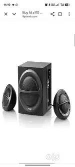 F&D 2.1 BLACK SPEAKER