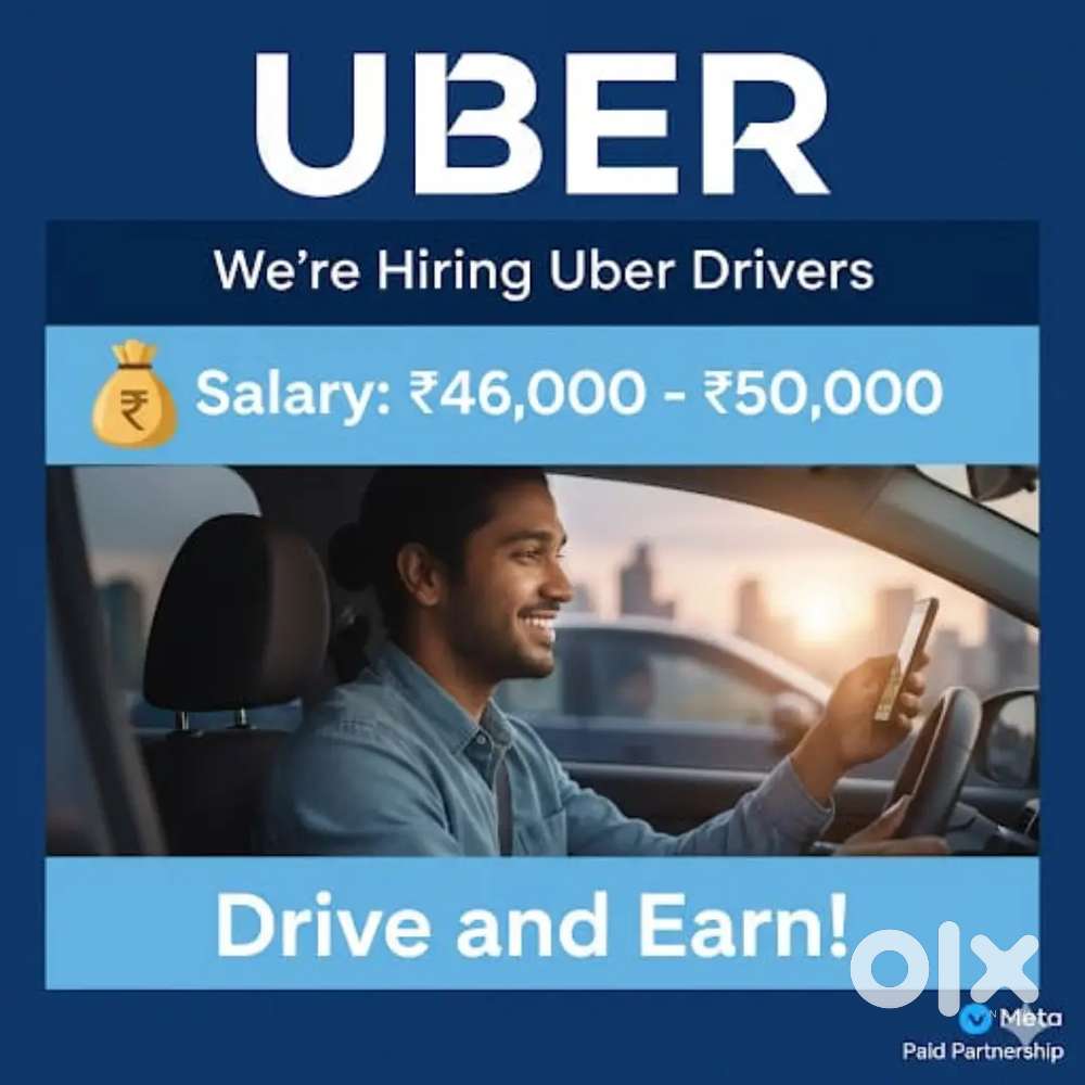 Uber Driver Needed – Company Car Provided, Zero Maintenance Cost!
