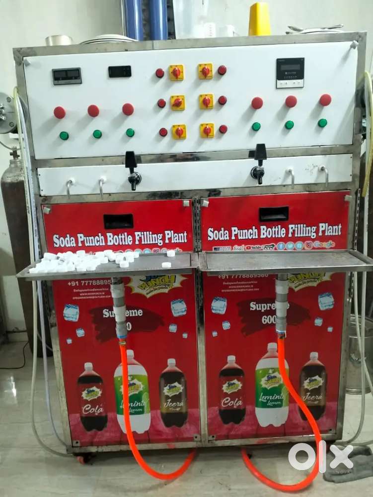 SODA MANUFACTURING MACHINE FOR SALE