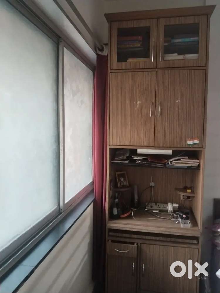 Computer table/book shelf and sofa set