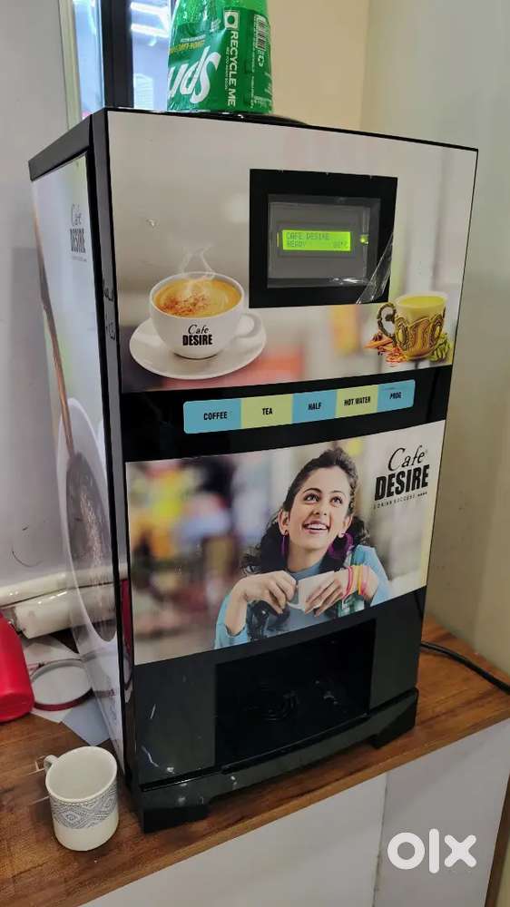 Cafe Desire Tea Coffee Automatic Vending Machine