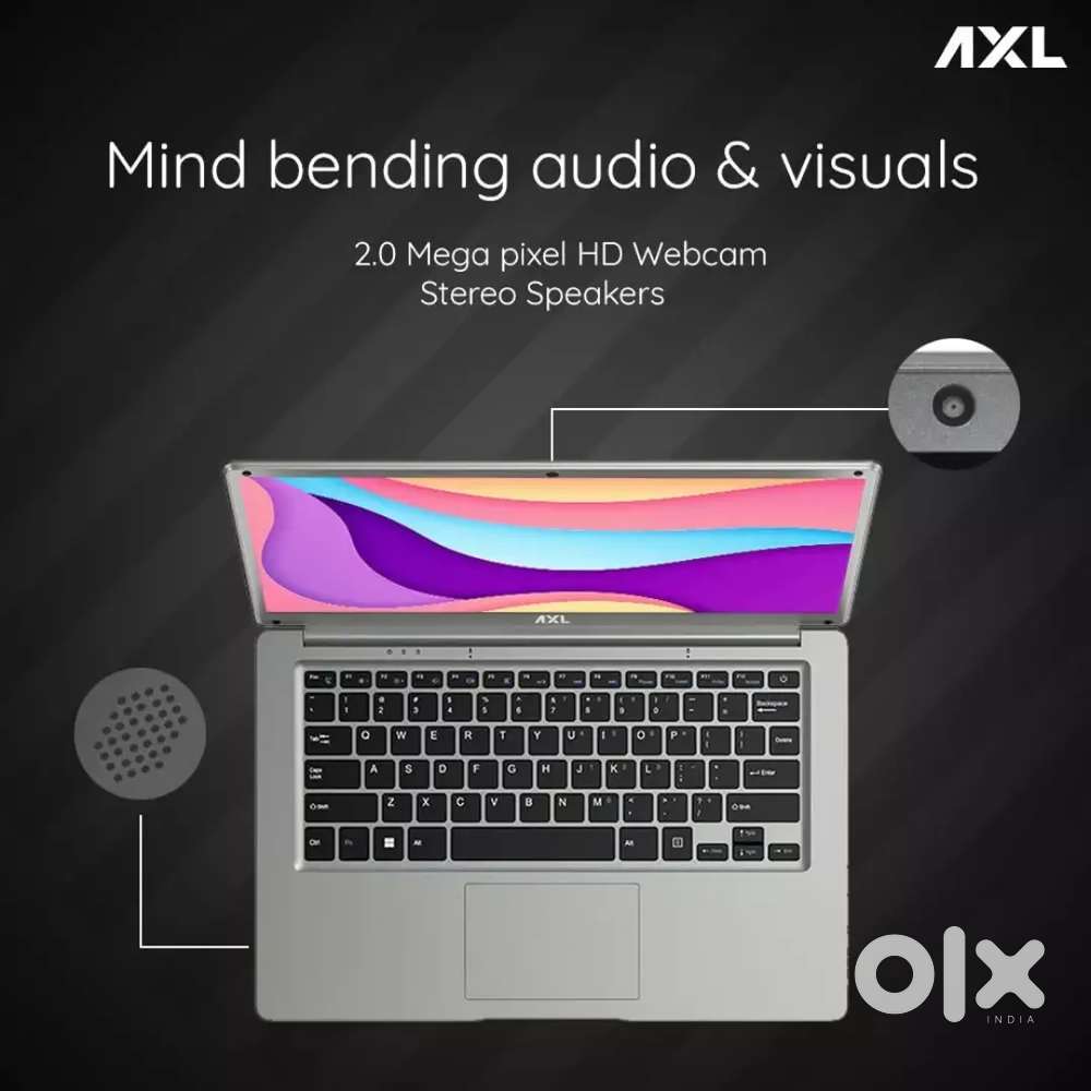 Axl vayubook laptop only 2 years old completely new , price negotiable